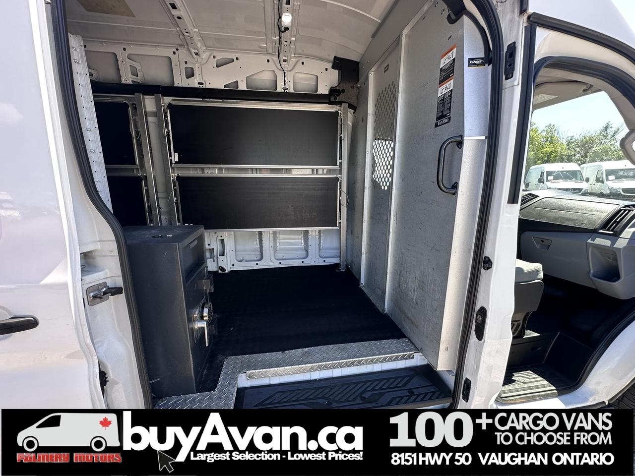 2019 Ford Transit Cargo Van T-250 148" EL High Roof + Divider Shelves Photo
