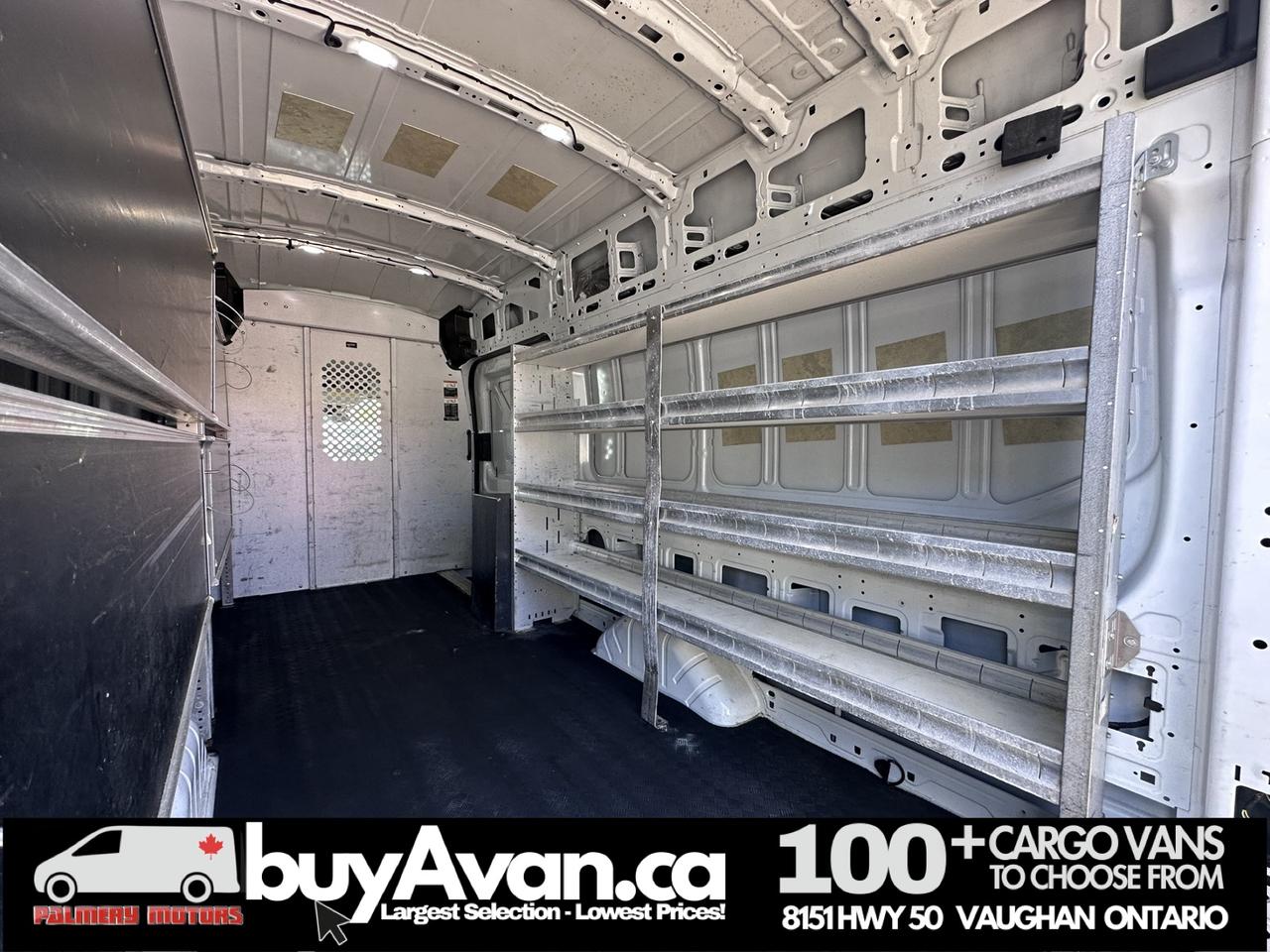 2019 Ford Transit Cargo Van T-250 148" EL High Roof + Divider Shelves Photo