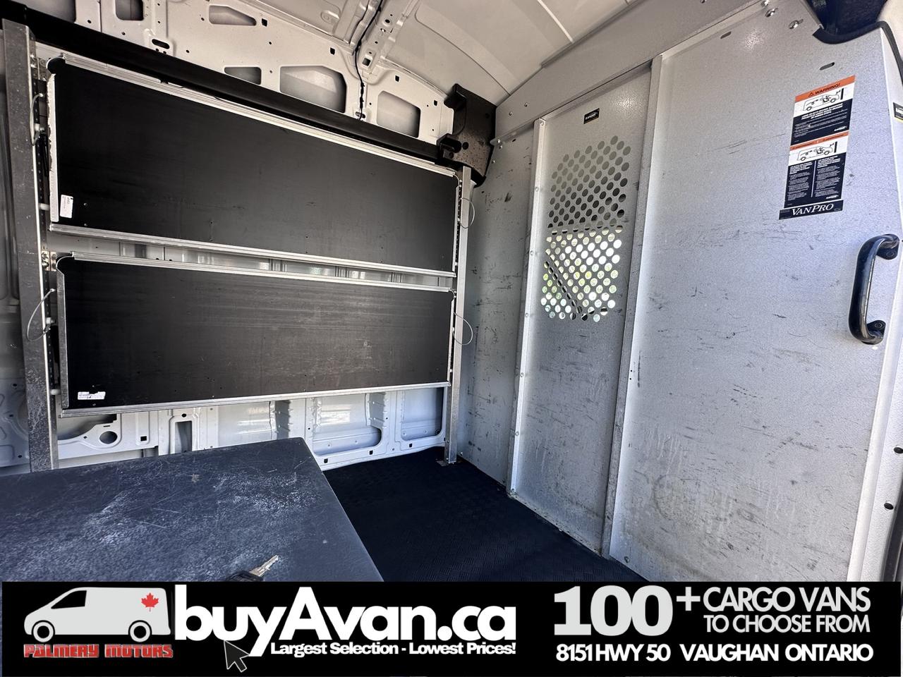2019 Ford Transit Cargo Van T-250 148" EL High Roof + Divider Shelves Photo