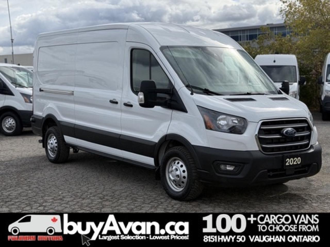 2020 Ford Transit Cargo Van T-350 148" Mid Roof AWD + Divider Photo