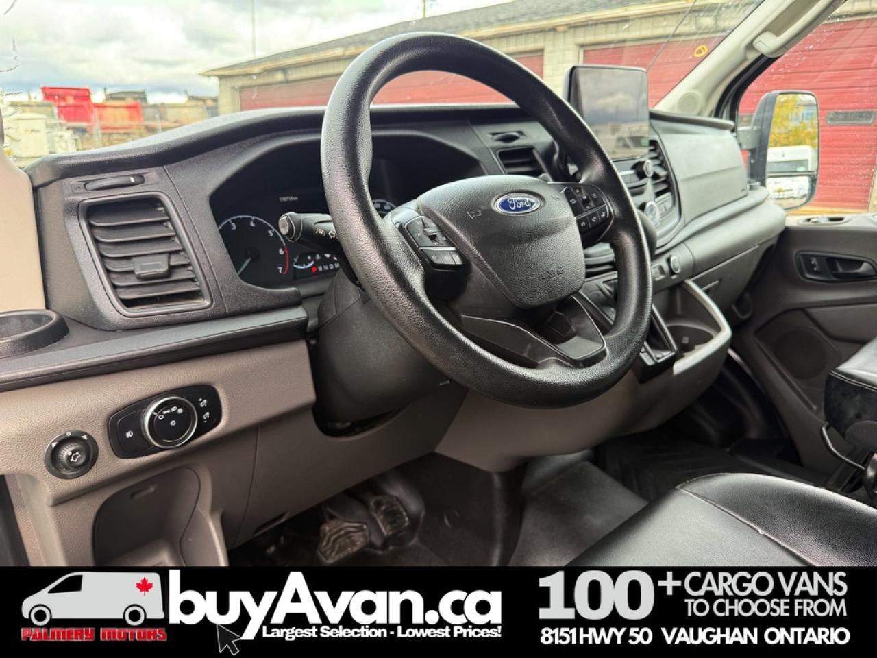 2020 Ford Transit Cargo Van T-350 148" Mid Roof AWD + Divider Photo