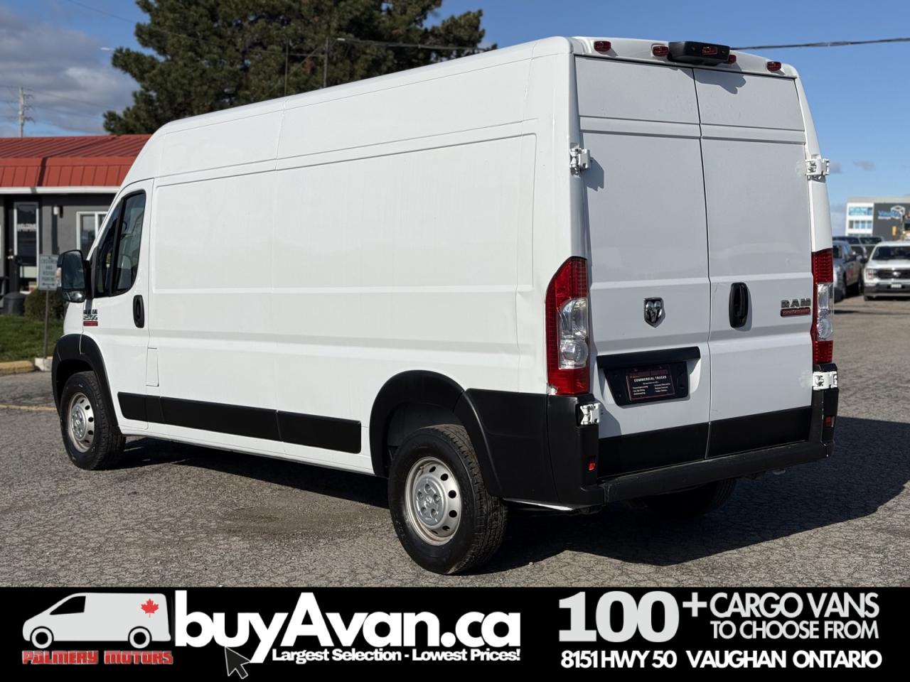 2022 RAM ProMaster Cargo Van 2500 159 HR Shelves+Divider 3 PSGR Photo