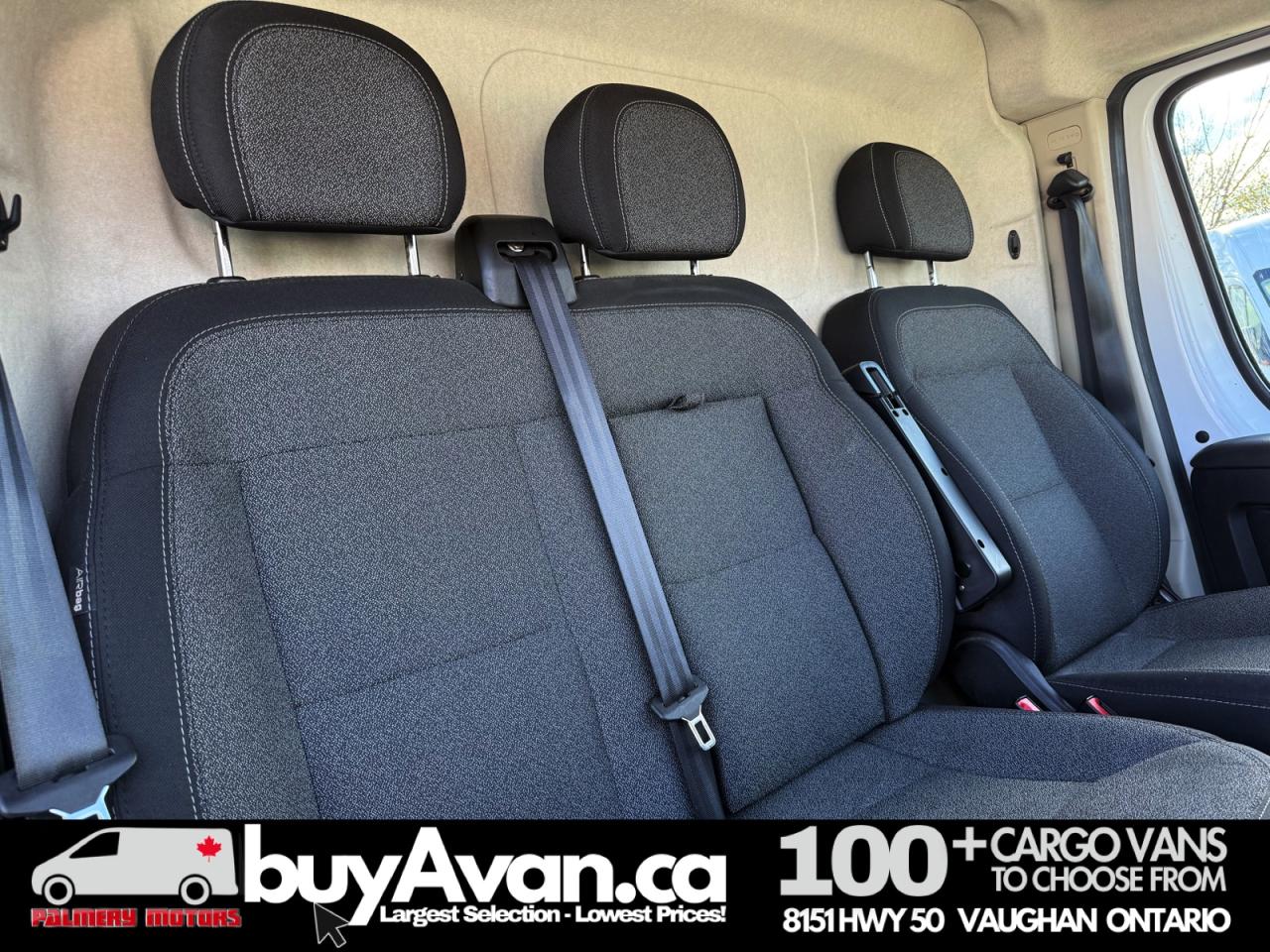 2022 RAM ProMaster Cargo Van 2500 159 HR Shelves+Divider 3 PSGR Photo