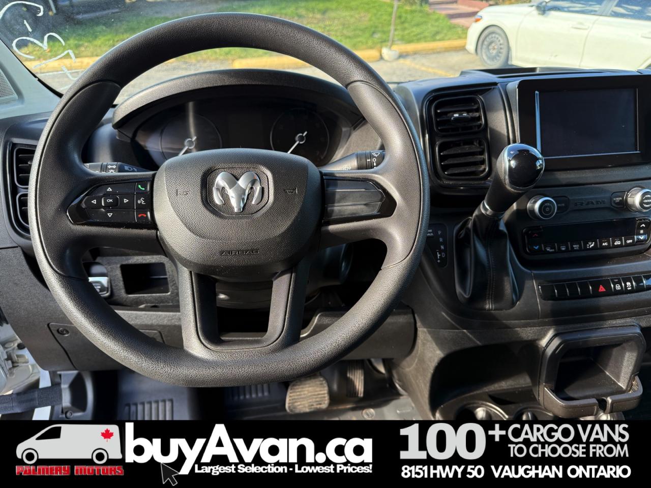 2022 RAM ProMaster Cargo Van 2500 159 HR Shelves+Divider 3 PSGR Photo