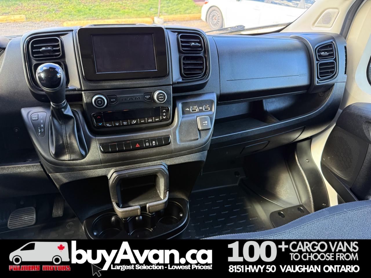 2022 RAM ProMaster Cargo Van 2500 159 HR Shelves+Divider 3 PSGR Photo