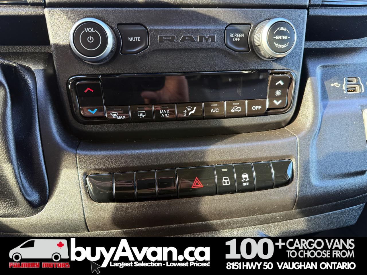 2022 RAM ProMaster Cargo Van 2500 159 HR Shelves+Divider 3 PSGR Photo