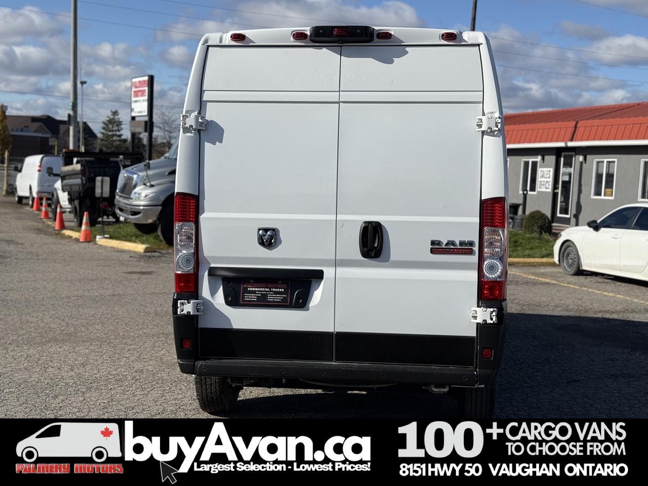 2022 RAM ProMaster Cargo Van 2500 159 HR Shelves+Divider 3 PSGR Photo