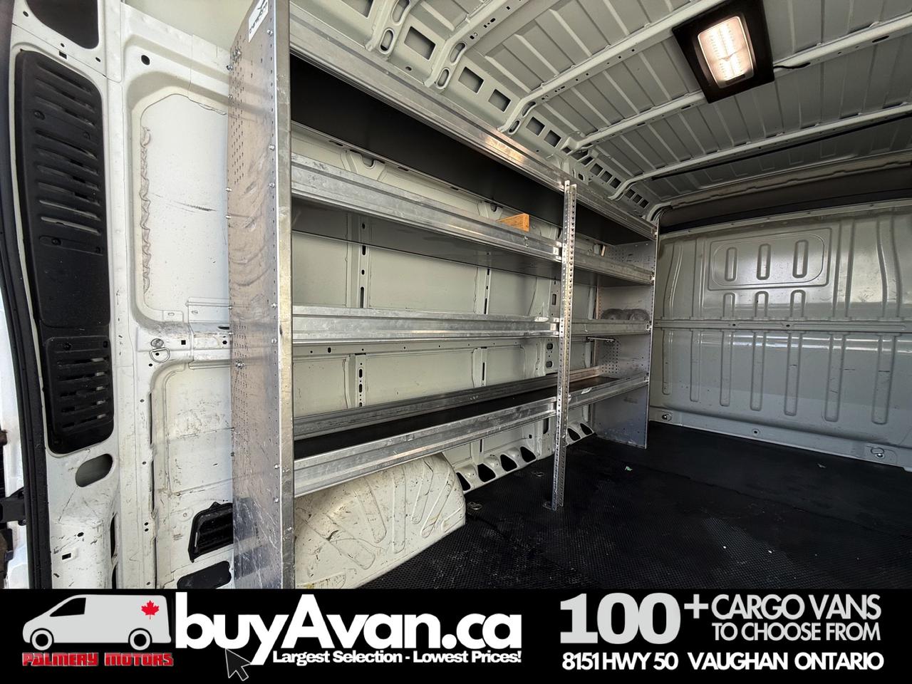 2022 RAM ProMaster Cargo Van 2500 159 HR Shelves+Divider 3 PSGR Photo