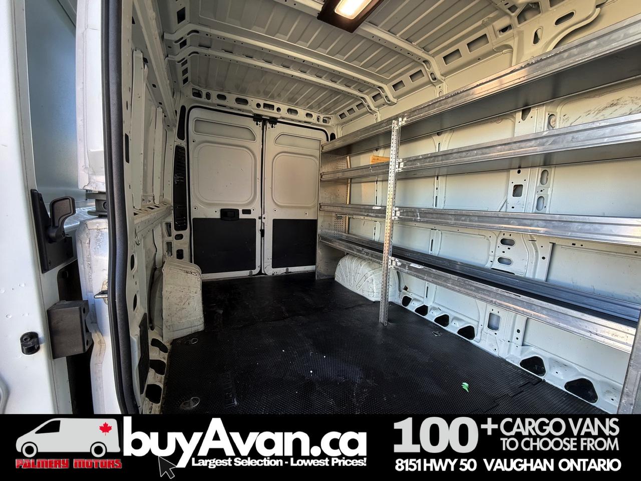 2022 RAM ProMaster Cargo Van 2500 159 HR Shelves+Divider 3 PSGR Photo