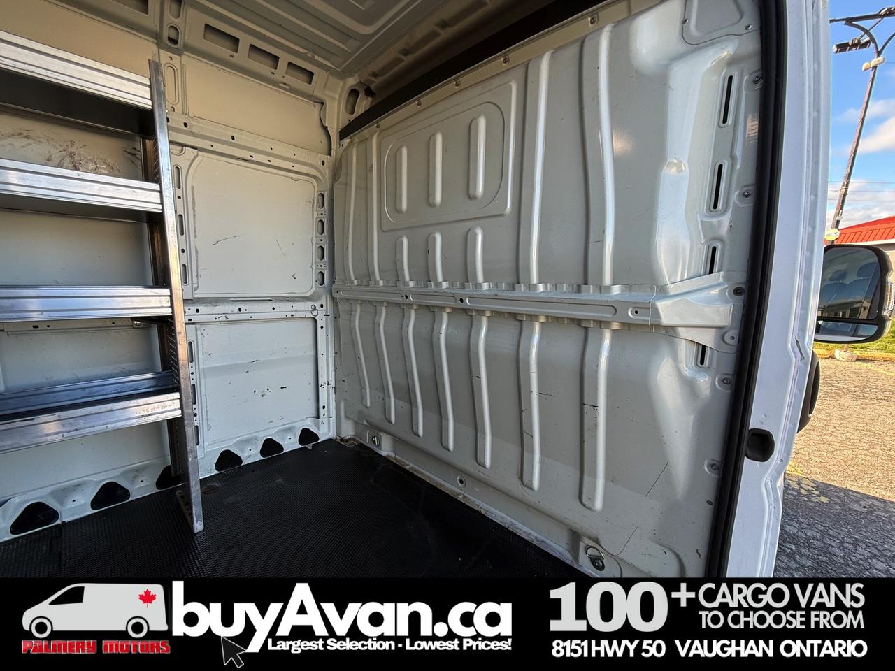 2022 RAM ProMaster Cargo Van 2500 159 HR Shelves+Divider 3 PSGR Photo