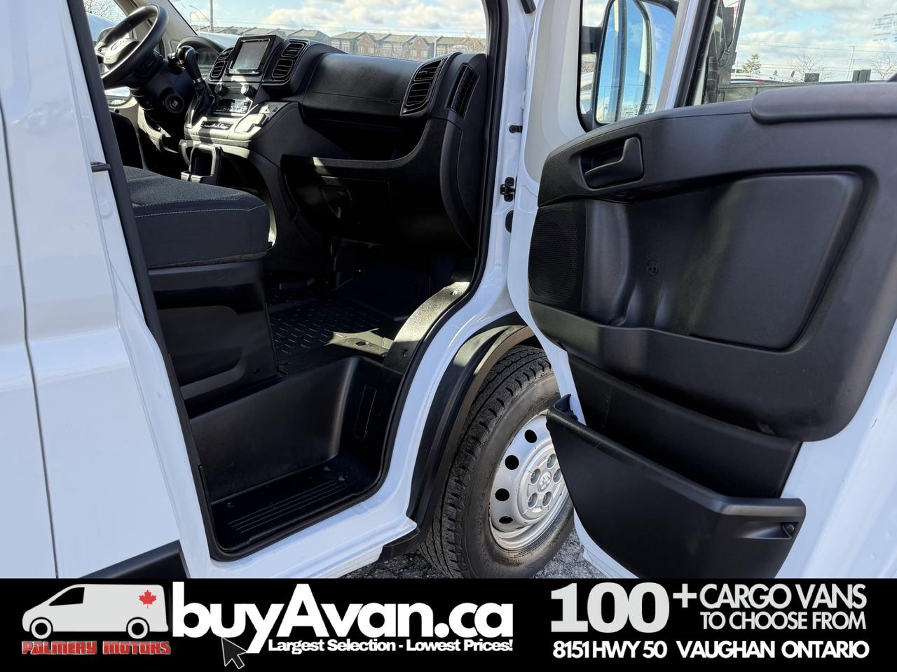 2022 RAM ProMaster Cargo Van 2500 159 HR Shelves+Divider 3 PSGR Photo