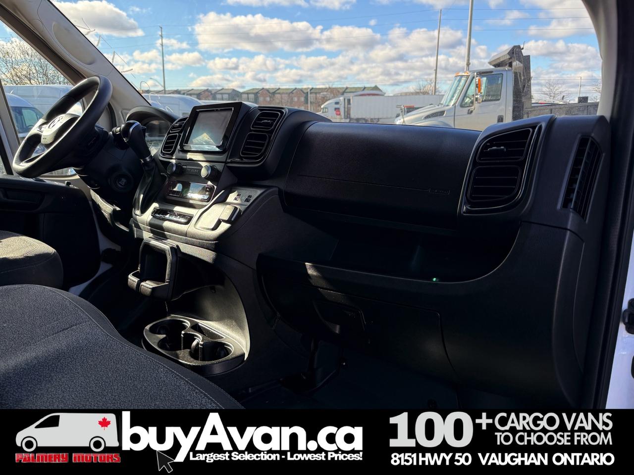 2022 RAM ProMaster Cargo Van 2500 159 HR Shelves+Divider 3 PSGR Photo