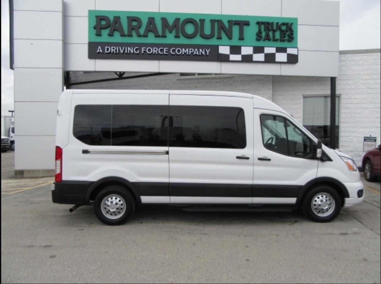 2022 Ford Transit Cargo Van GAS MED ROOF EXT ALL WHEEL DRIVE 15 PASS VAN Photo