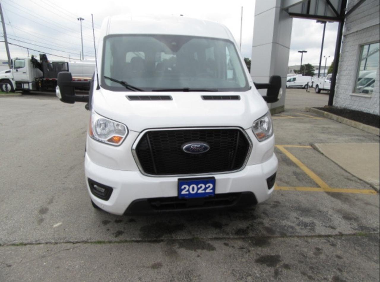 2022 Ford Transit Cargo Van GAS MED ROOF EXT ALL WHEEL DRIVE 15 PASS VAN Photo