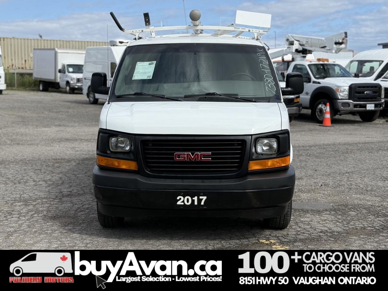 2017 GMC Savana Cargo Van 2500 Racks Divider Shelves Photo