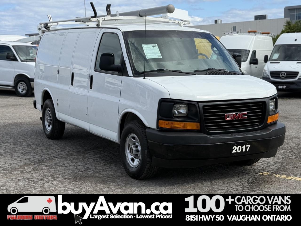 2017 GMC Savana Cargo Van 2500 Racks Divider Shelves Photo