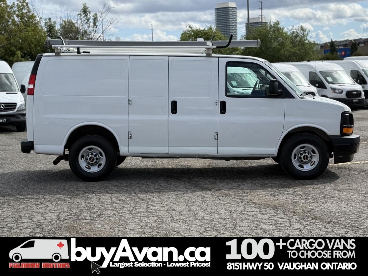 2017 GMC Savana Cargo Van 2500 Racks Divider Shelves Photo