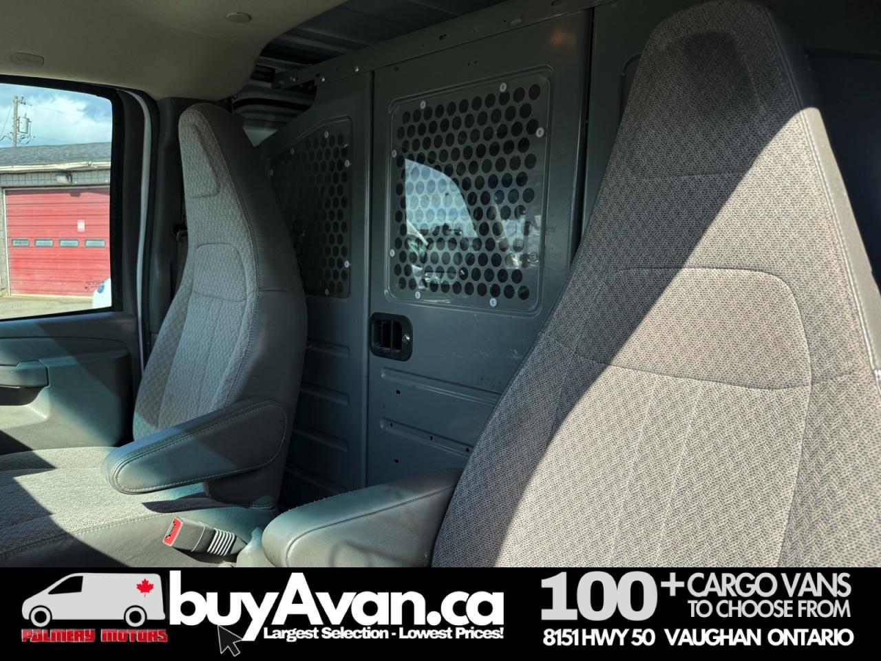 2017 GMC Savana Cargo Van 2500 Racks Divider Shelves Photo