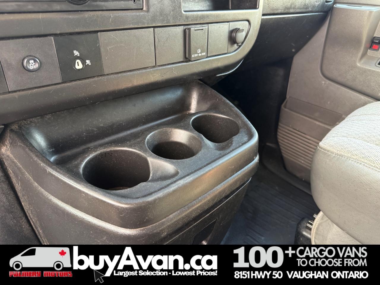 2017 GMC Savana Cargo Van 2500 Racks Divider Shelves Photo