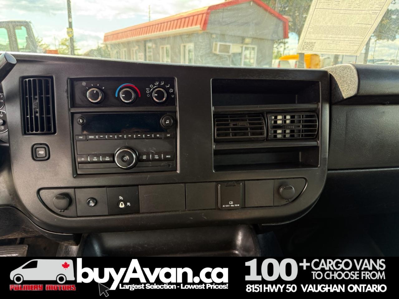 2017 GMC Savana Cargo Van 2500 Racks Divider Shelves Photo