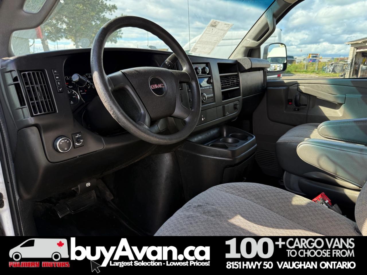 2017 GMC Savana Cargo Van 2500 Racks Divider Shelves Photo