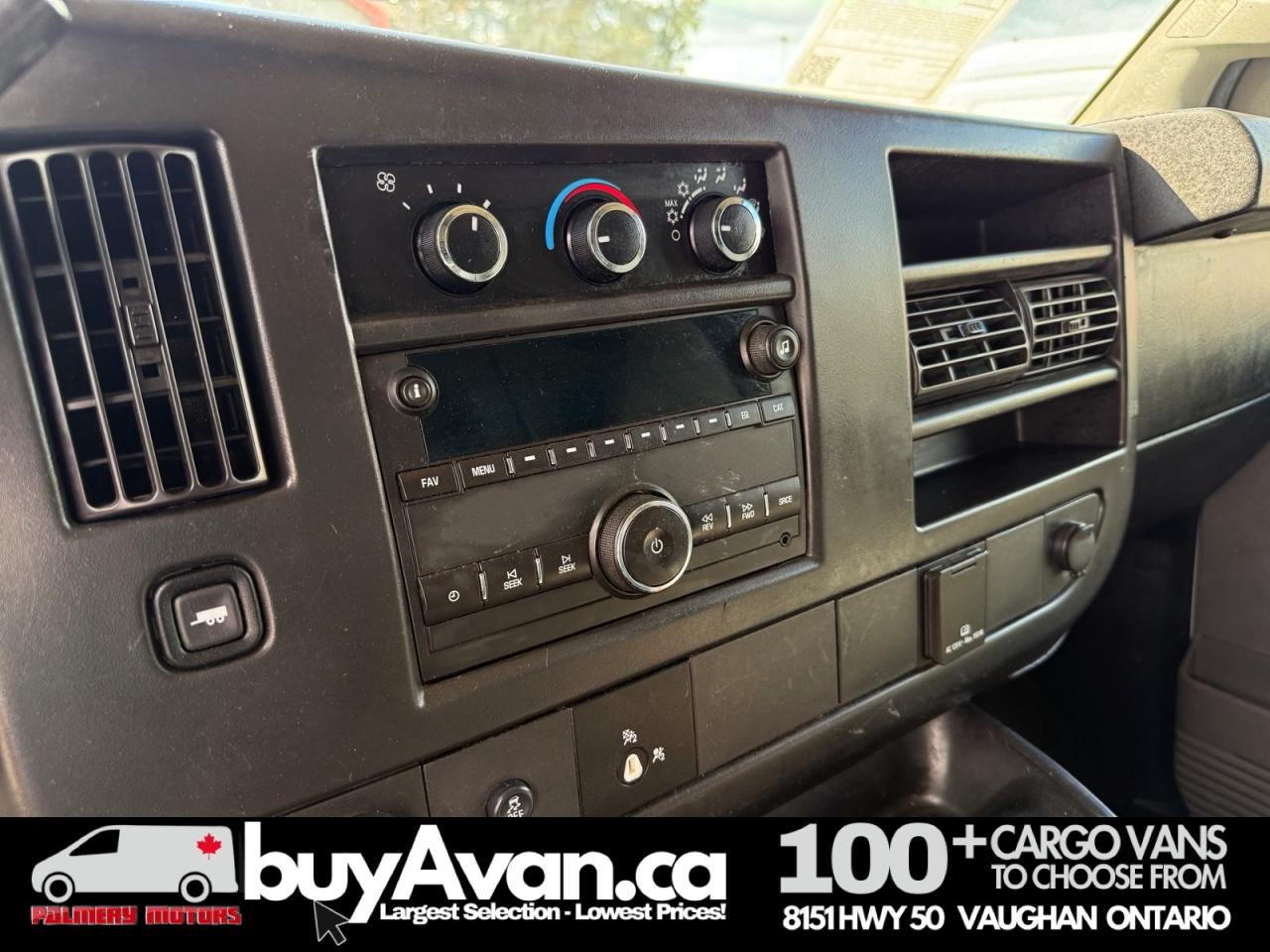 2017 GMC Savana Cargo Van 2500 Racks Divider Shelves Photo