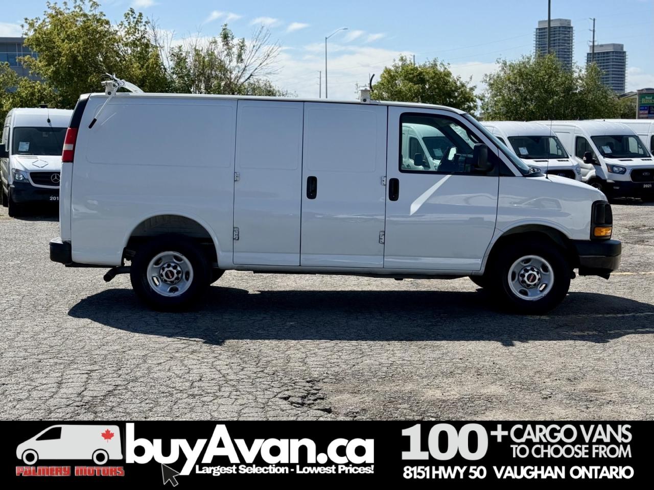 2014 GMC Savana Cargo Van 2500  Racks + Divider Photo