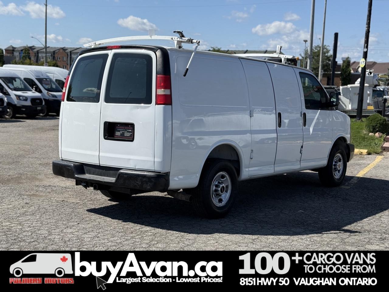 2014 GMC Savana Cargo Van 2500  Racks + Divider Photo