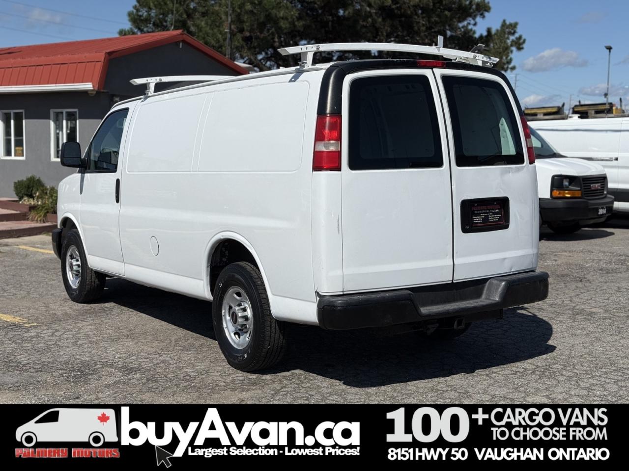2014 GMC Savana Cargo Van 2500  Racks + Divider Photo
