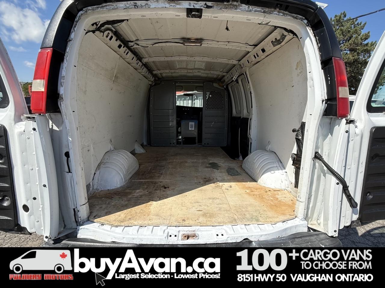 2014 GMC Savana Cargo Van 2500  Racks + Divider Photo
