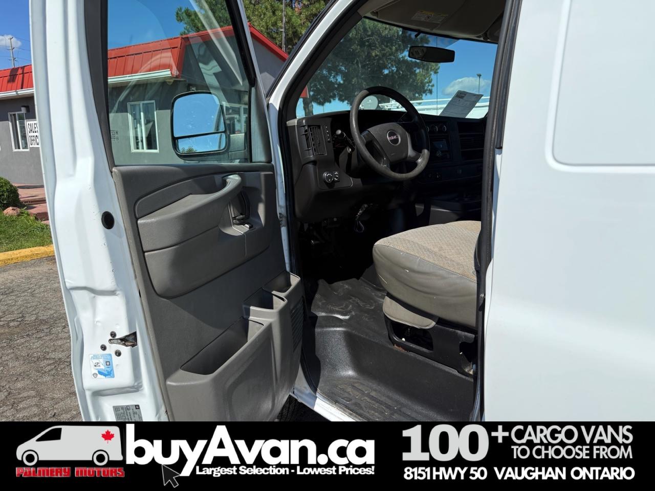 2014 GMC Savana Cargo Van 2500  Racks + Divider Photo