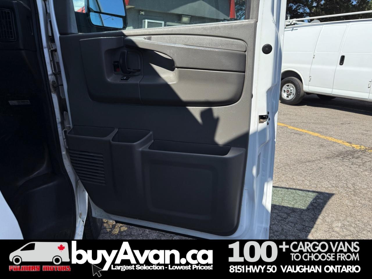 2014 GMC Savana Cargo Van 2500  Racks + Divider Photo