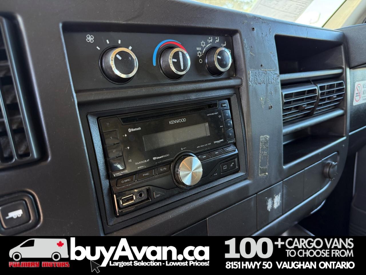 2014 GMC Savana Cargo Van 2500  Racks + Divider Photo