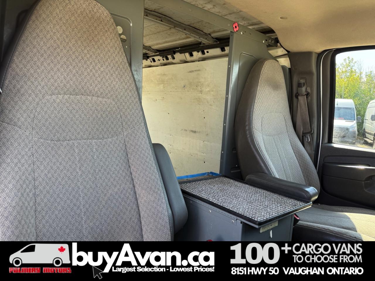 2014 GMC Savana Cargo Van 2500  Racks + Divider Photo