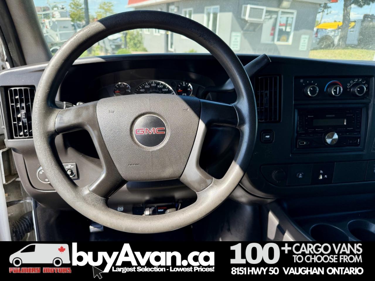 2014 GMC Savana Cargo Van 2500  Racks + Divider Photo