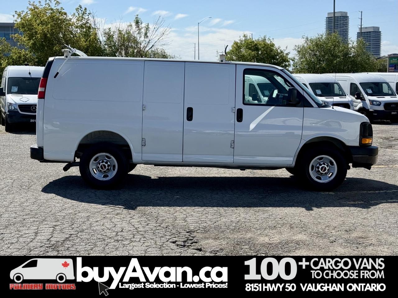 2014 GMC Savana Cargo Van 2500  Racks + Divider Photo