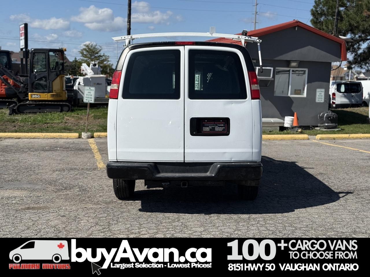2014 GMC Savana Cargo Van 2500  Racks + Divider Photo