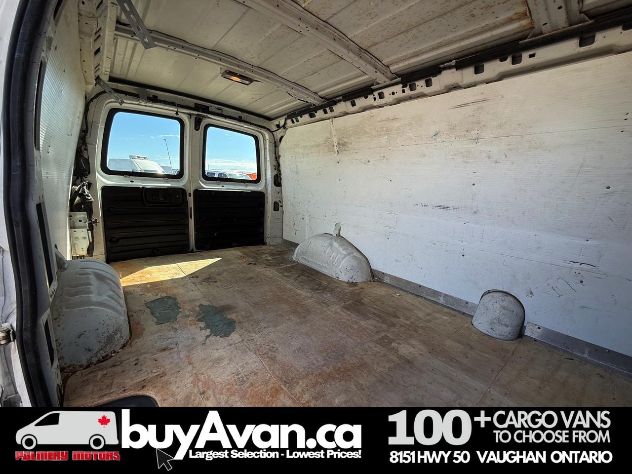 2014 GMC Savana Cargo Van 2500  Racks + Divider Photo