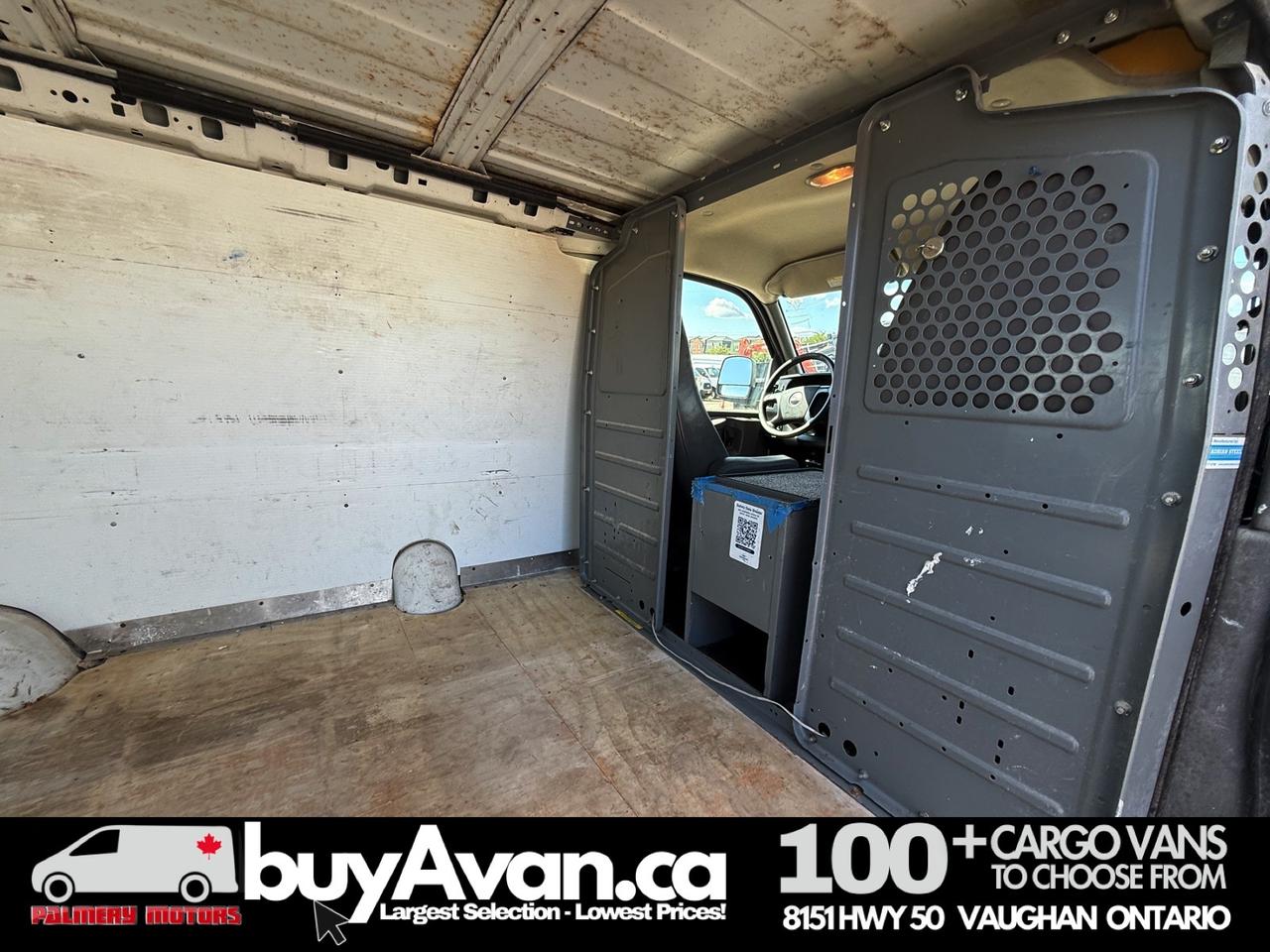 2014 GMC Savana Cargo Van 2500  Racks + Divider Photo