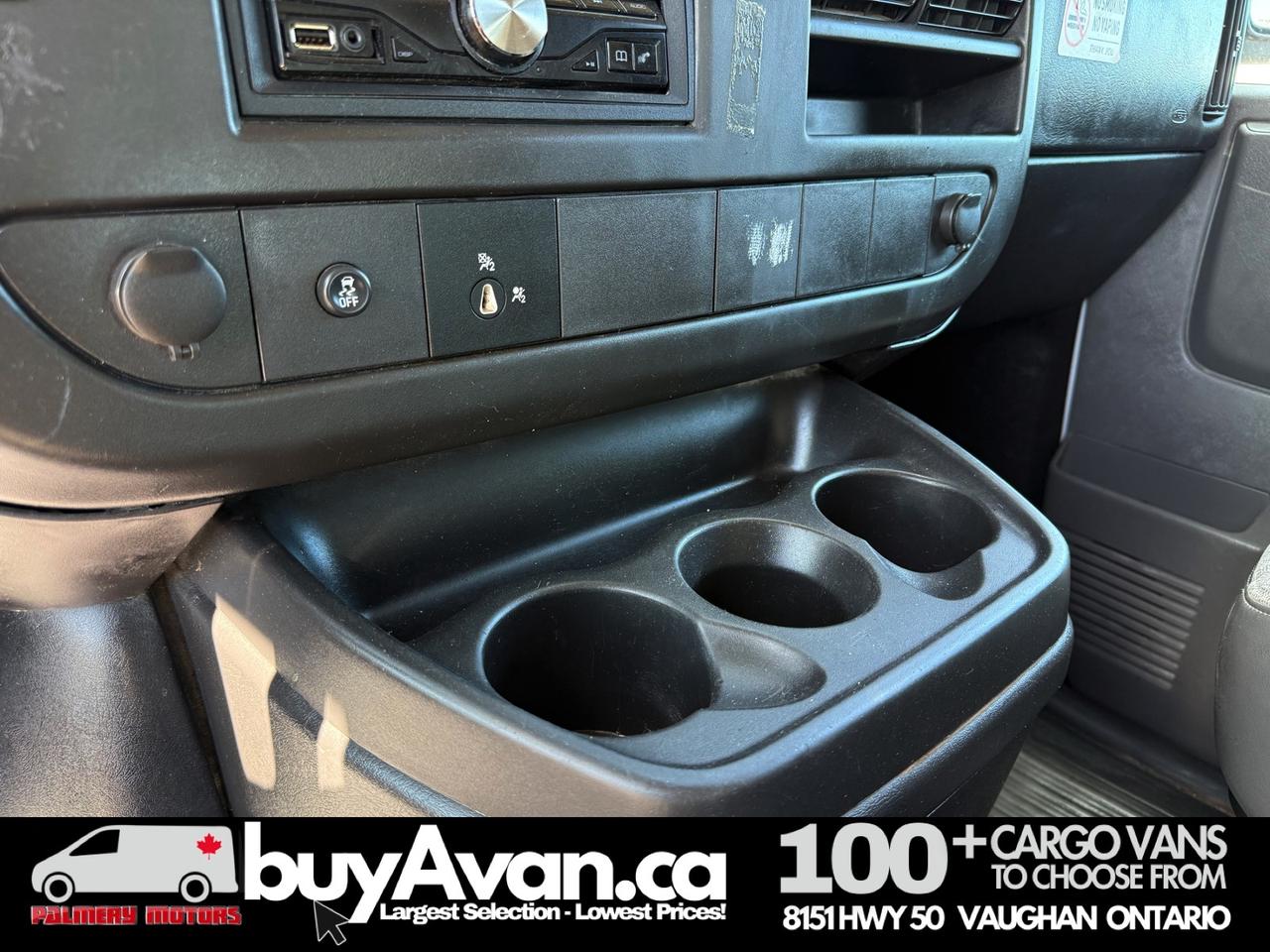 2014 GMC Savana Cargo Van 2500  Racks + Divider Photo