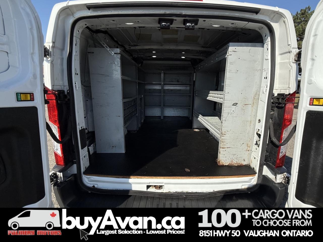 2018 Ford Transit Cargo Van Cargo 130" Shelves + Divider Photo