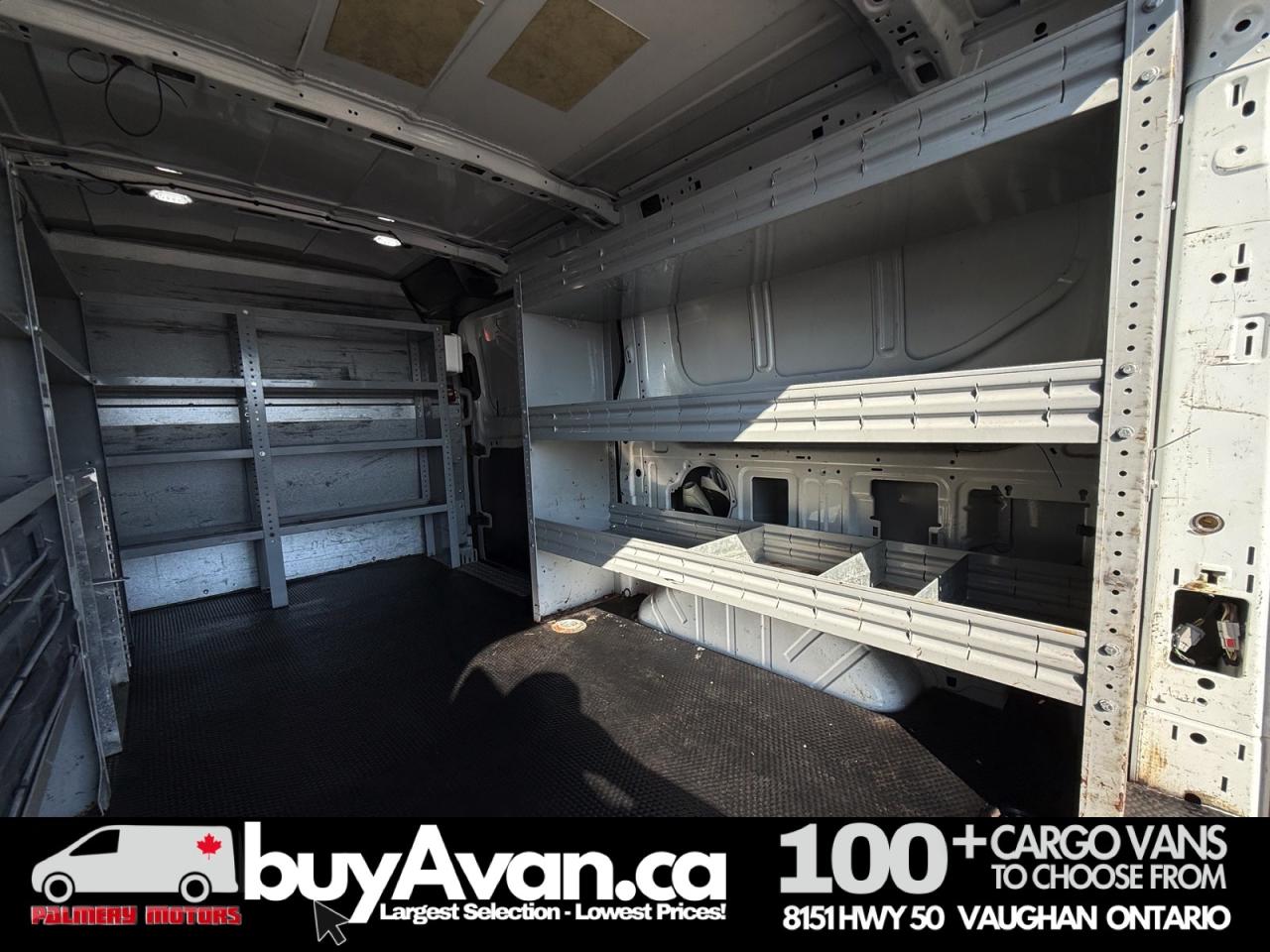 2018 Ford Transit Cargo Van Cargo 130" Shelves + Divider Photo