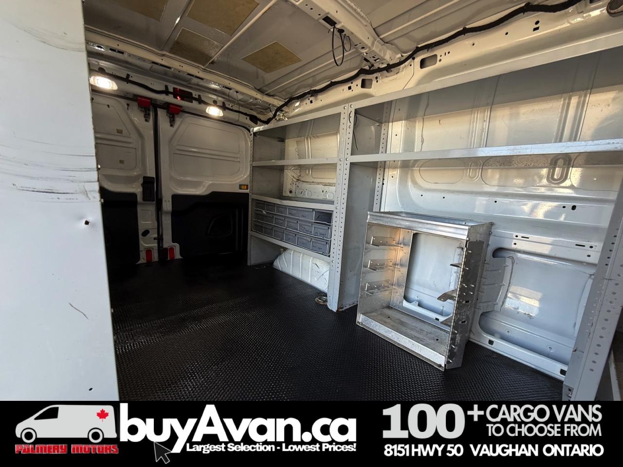 2018 Ford Transit Cargo Van Cargo 130" Shelves + Divider Photo