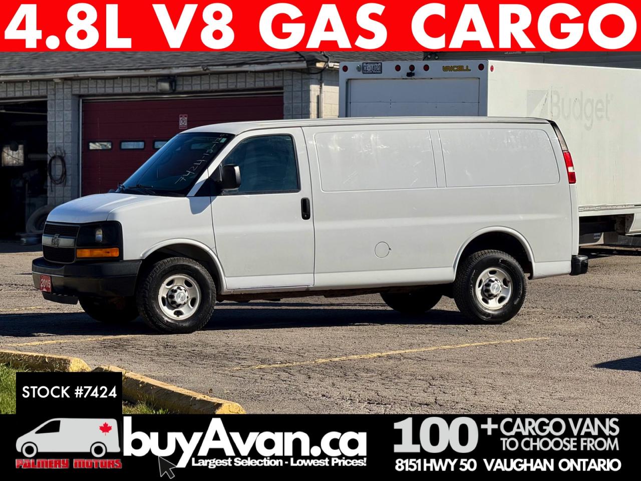 2015 GMC Savana Cargo Van 2500 + Divider Photo0