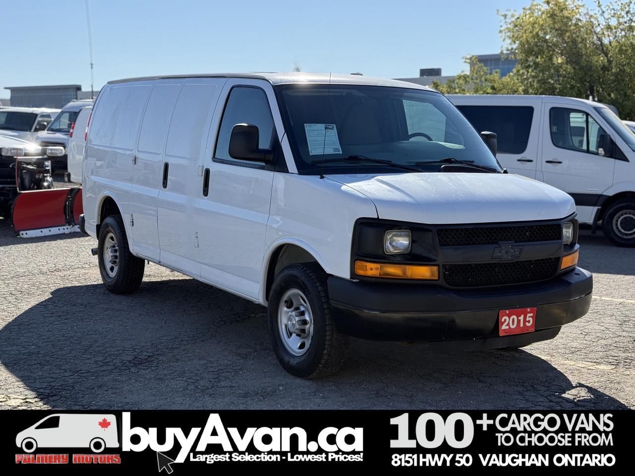 2015 GMC Savana Cargo Van 2500 + Divider Photo