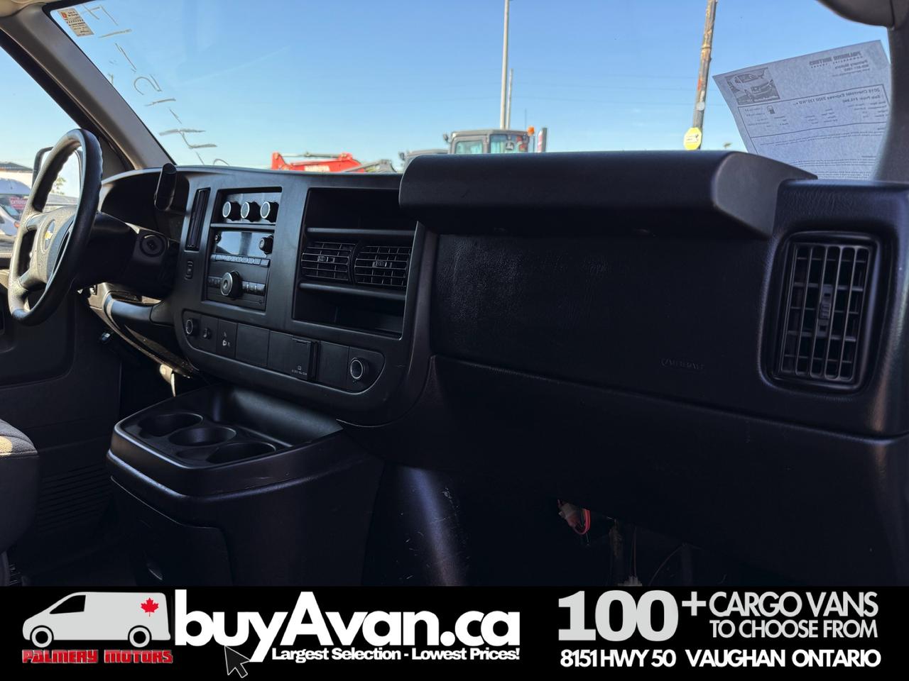 2015 GMC Savana Cargo Van 2500 + Divider Photo
