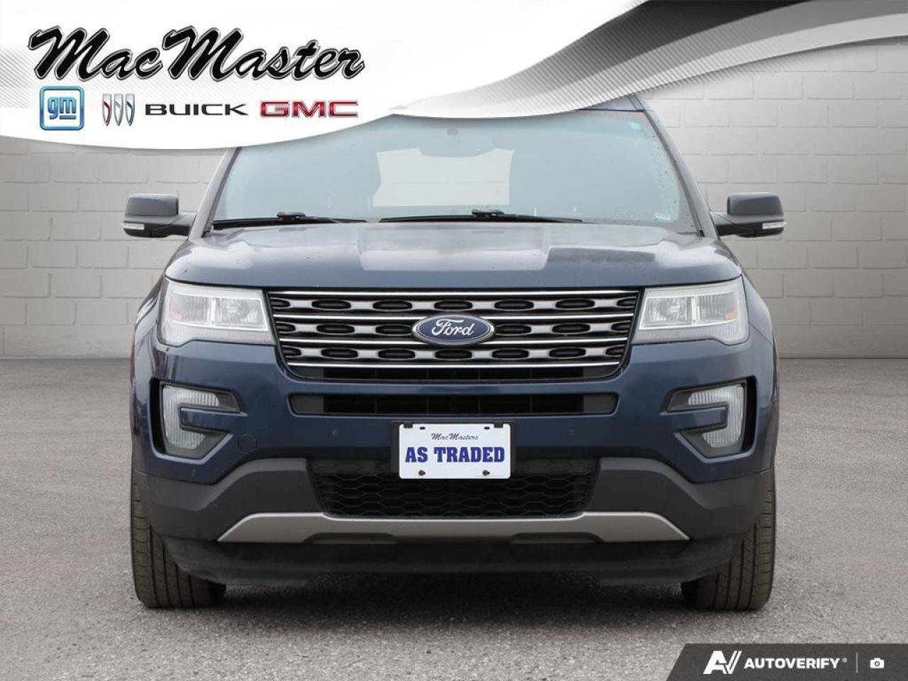 2017 Ford Explorer XLTXLT, V6, 4WD, NAV, ROOF, HEATED CLOTH, AS-TRADE Photo