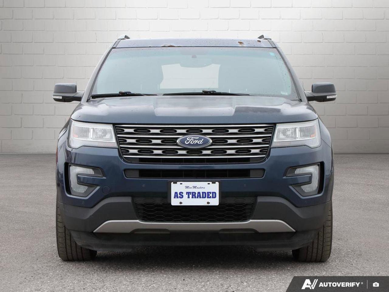 2017 Ford Explorer XLTXLT, V6, 4WD, NAV, ROOF, HEATED CLOTH, AS-TRADE Photo