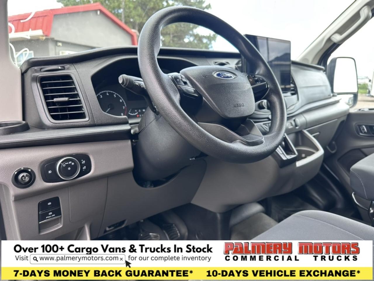 2023 Ford Transit Cargo Van T-350 130" Low Roof + Divider Photo