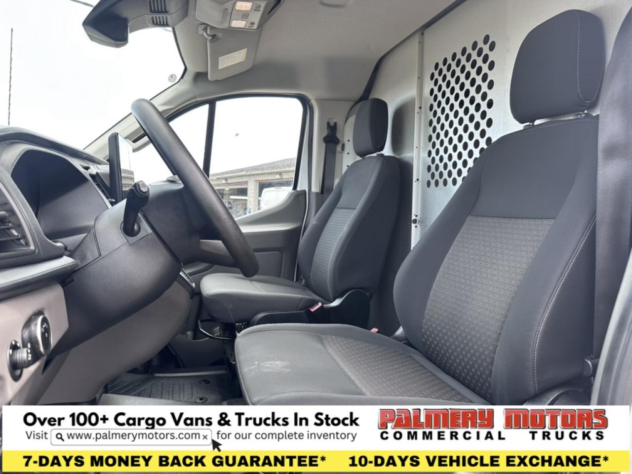 2023 Ford Transit Cargo Van T-350 130" Low Roof + Divider Photo